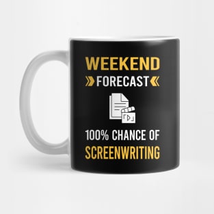 Weekend Forecast Screenwriting Screenwriter Mug